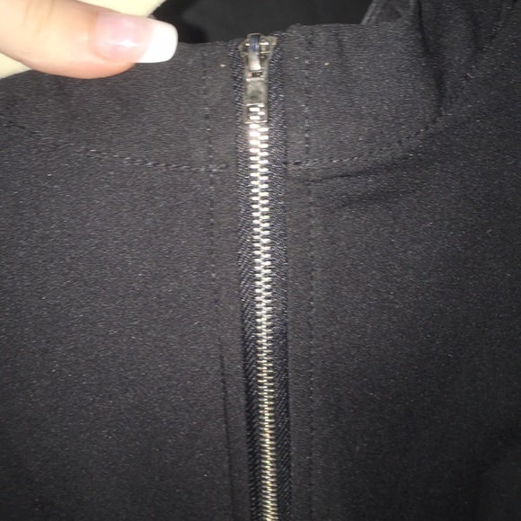 embroidered floral black romper - Picture 4 of 4